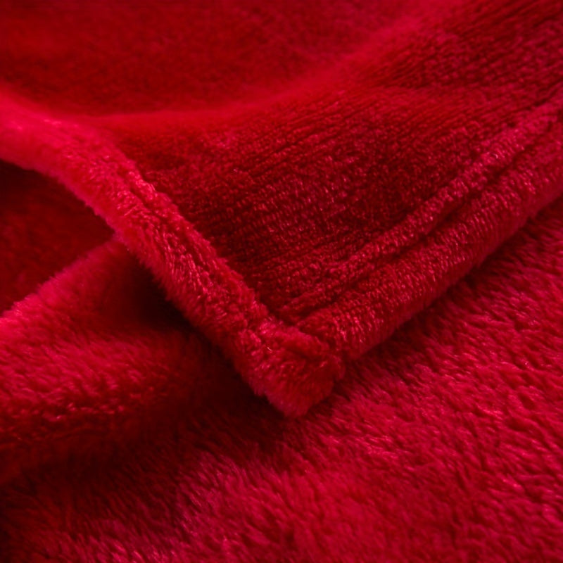 Flannel Blanket Plush Soft All-Season Machine Washable