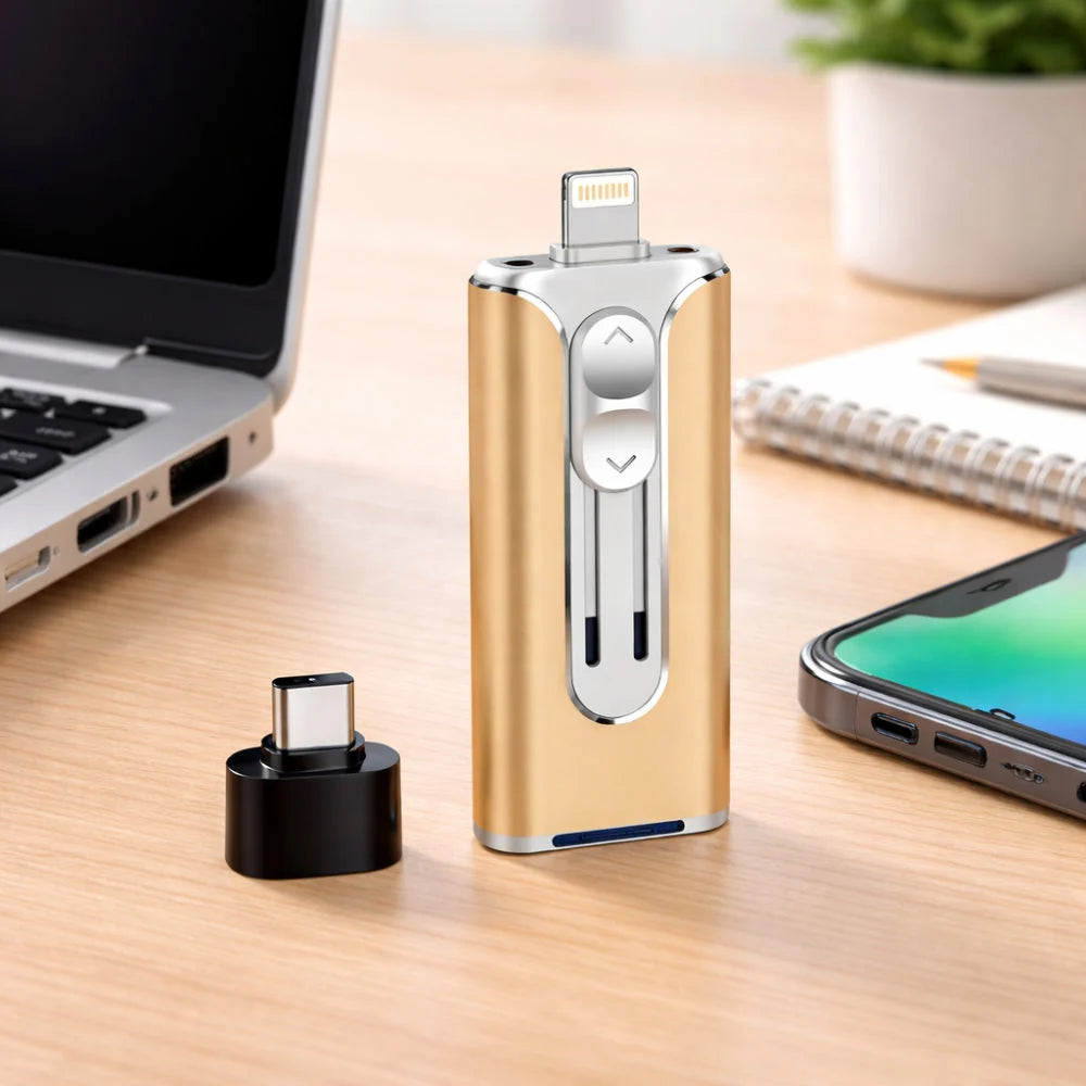 Flash Drive 4-In-1 USB 3.0
