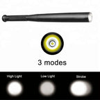 Flashlight Bat-Shaped Grip Three Modes Aluminum Alloy