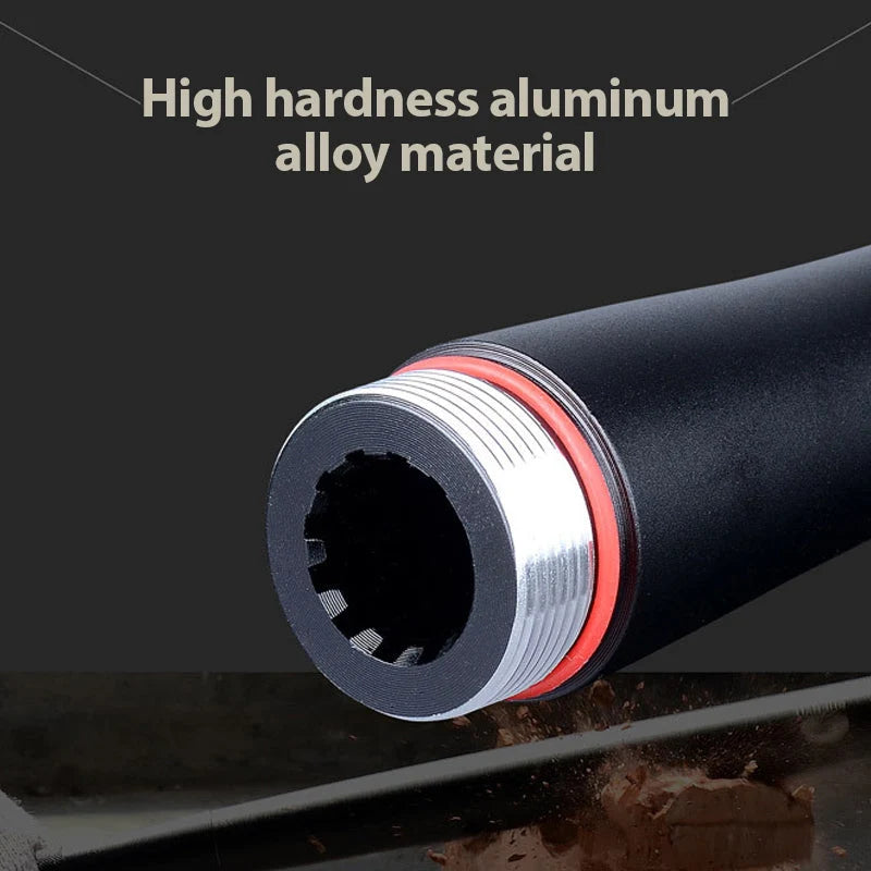 Flashlight Bat-Shaped Grip Three Modes Aluminum Alloy