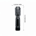 Flashlight Set High-Performance LED USB Rechargeable Set of 2