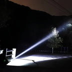 Flashlight Telescopic Zoom 500 Meter USB-C Rechargeable