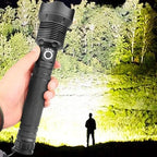 Flashlight Telescopic Zoom 500 Meter USB-C Rechargeable