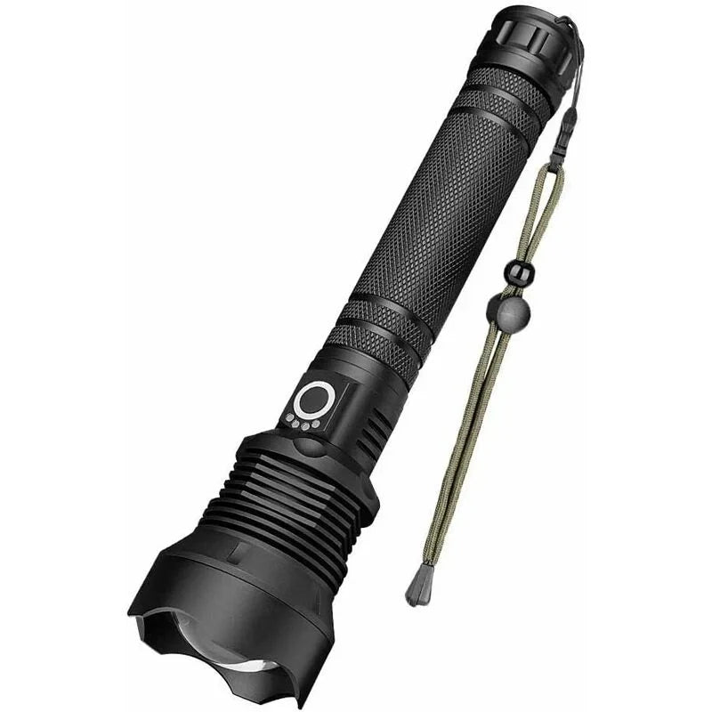 Flashlight Telescopic Zoom 500 Meter USB-C Rechargeable