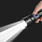 Flashlight USB-C Rechargeable Adjustable Zoom IPX6 Waterproof