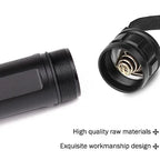 Flashlight USB-Rechargeable Zoomable 90,000 Lumens