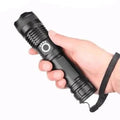 Flashlight Zoom Beam 90000 Lumens USB Rechargeable
