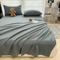 Flat Bedsheet Set Soft Breathable Polyester