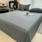 Flat Bedsheet Set Soft Breathable Polyester