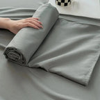 Flat Bedsheet Set Soft Breathable Polyester