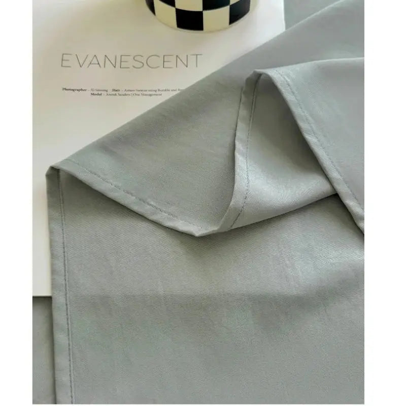 Flat Bedsheet Set Soft Breathable Polyester