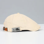 Flat Cap Adjustable Strap Breathable Sun Protection