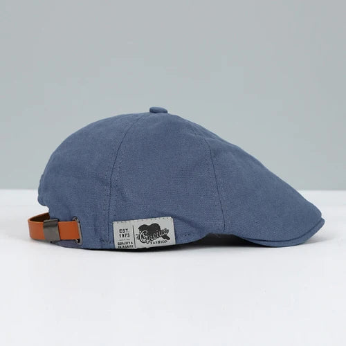 Flat Cap Adjustable Strap Breathable Sun Protection