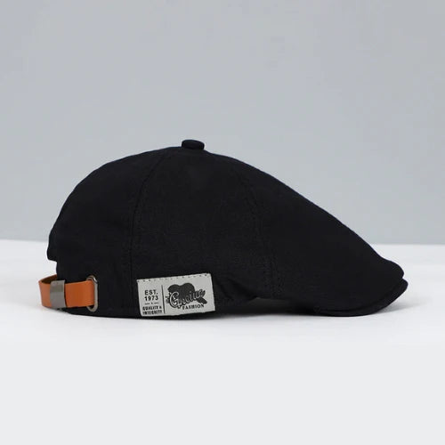 Flat Cap Adjustable Strap Breathable Sun Protection