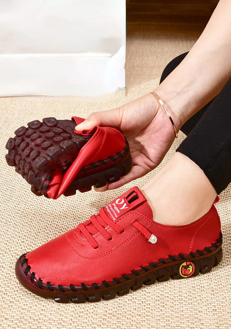 Flat Loafers Orthopedic Insole & Arch Support Non-Slip Sole