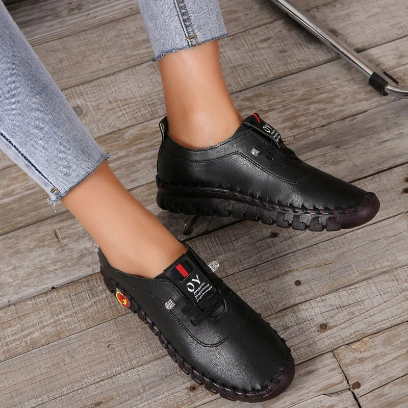 Flat Loafers Orthopedic Insole & Arch Support Non-Slip Sole