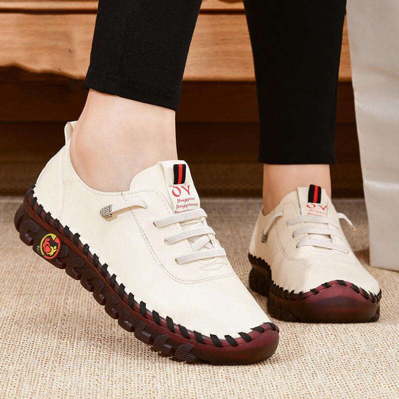 Flat Loafers Orthopedic Insole & Arch Support Non-Slip Sole