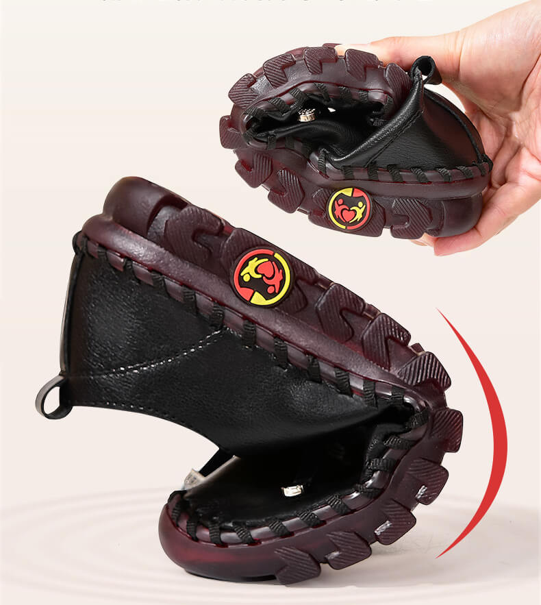 Flat Loafers Orthopedic Insole & Arch Support Non-Slip Sole