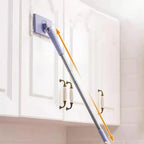 Flat Mop Hands-Free Cloth Release 360° Swivel Head