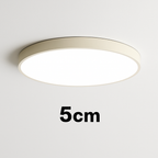 Flat Profile Frosted Glass Dimmable LED Ceiling Light (Multiple Sizes)