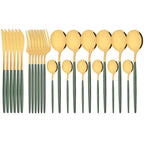Flatware Set Stainless Steel Ergonomic & Dishwasher Safe