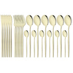 Flatware Set Stainless Steel Ergonomic & Dishwasher Safe