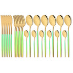 Flatware Set Stainless Steel Ergonomic & Dishwasher Safe