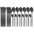 Flatware Set Stainless Steel Ergonomic & Dishwasher Safe