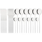 Flatware Set Stainless Steel Ergonomic & Dishwasher Safe
