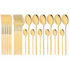 Flatware Set Stainless Steel Ergonomic & Dishwasher Safe