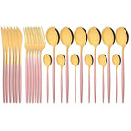 Flatware Set Stainless Steel Ergonomic & Dishwasher Safe