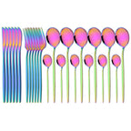 Flatware Set Stainless Steel Ergonomic & Dishwasher Safe