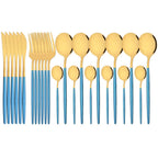 Flatware Set Stainless Steel Ergonomic & Dishwasher Safe