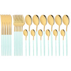Flatware Set Stainless Steel Ergonomic & Dishwasher Safe