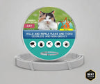 Flea & Tick Collar Natural Water-Resistant 8-Month Protection