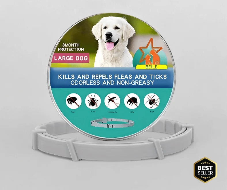 Flea & Tick Collar Natural Water-Resistant 8-Month Protection