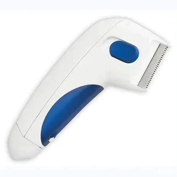 Flea & Tick Comb Fine-Tooth Battery-Powered Chemical-Free