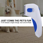 Flea & Tick Comb Fine-Tooth Battery-Powered Chemical-Free