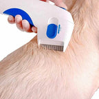 Flea & Tick Comb Fine-Tooth Battery-Powered Chemical-Free