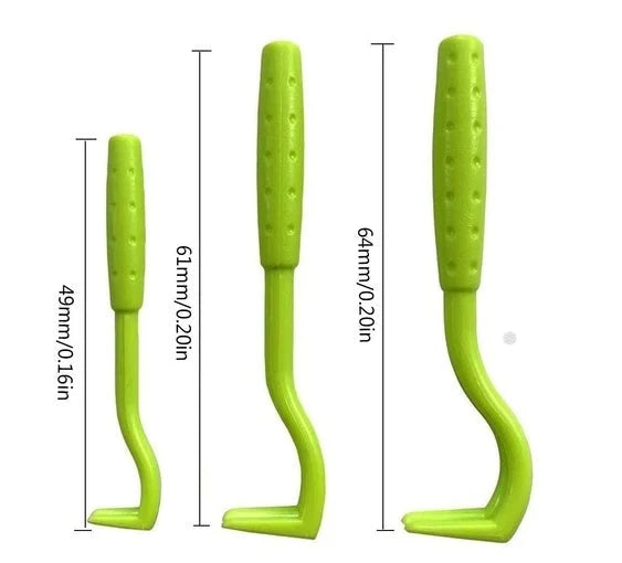 Flea & Tick Remover Kit Soft Plastic Ergonomic Grip