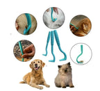 Flea & Tick Remover Kit Soft Plastic Ergonomic Grip