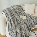 Fleece Blanket Coral Fleece Extra-Soft Reversible
