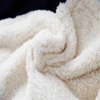 Fleece Blanket Microfiber Velvet & Faux Lambswool Machine Washable