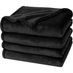 Fleece Blanket Reversible Lint-Free Machine Washable