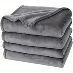 Fleece Blanket Reversible Lint-Free Machine Washable