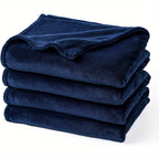 Fleece Blanket Reversible Lint-Free Machine Washable