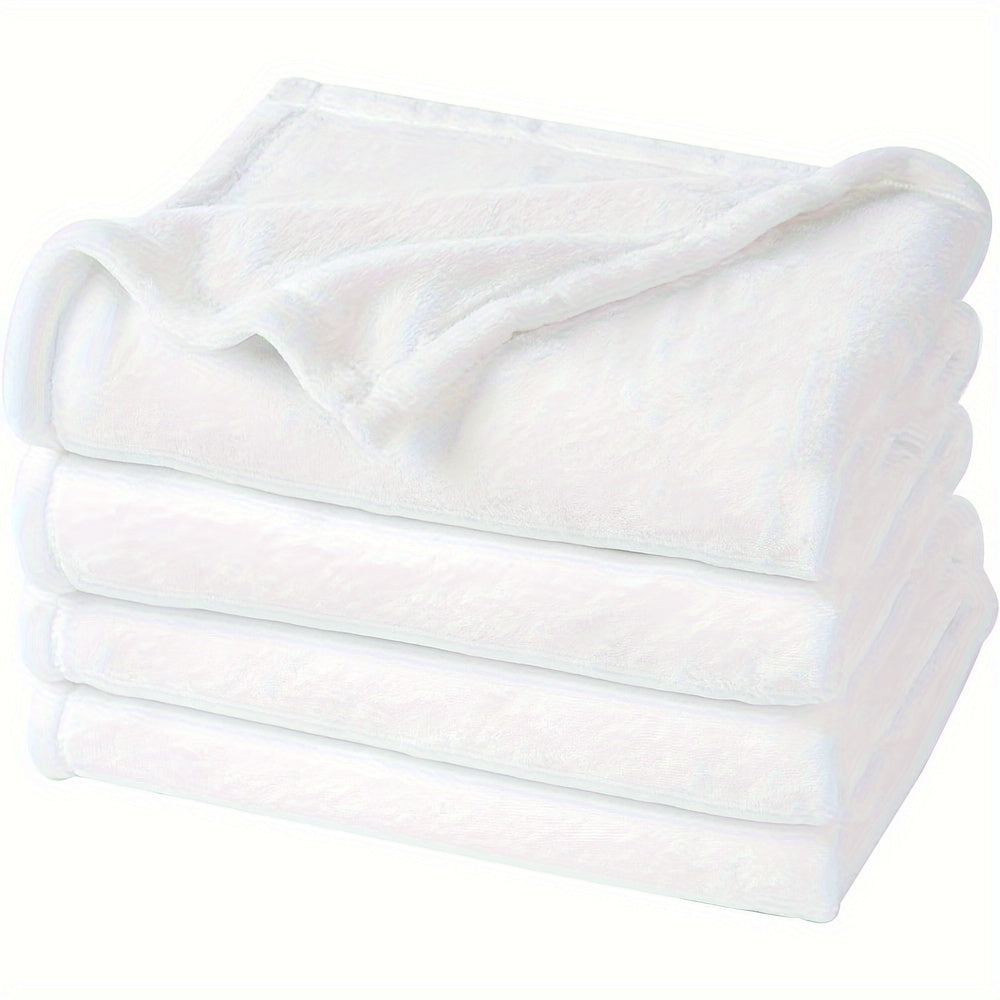 Fleece Blanket Reversible Lint-Free Machine Washable