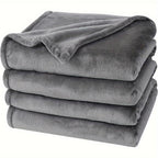 Fleece Blanket Reversible Lint-Free Machine Washable