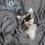 Fleece Blanket Reversible Lint-Free Machine Washable