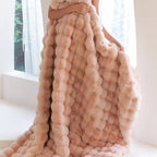 Fleece Blanket Reversible Plush & Smooth Machine Washable